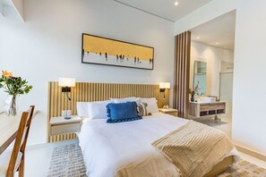 Superior-Apartment, Balkon, Stadtblick