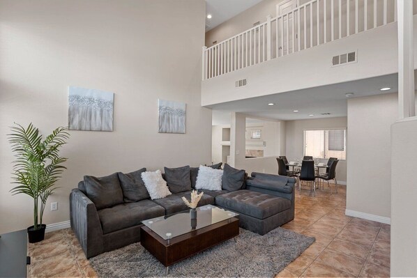 TV connectée, cheminée