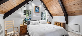 Unwind with Olympic Valley views in this dog friendly retreat!
