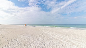 On the beach