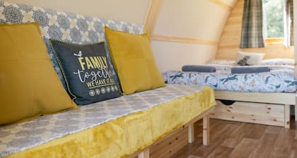 Ensuite Wooden Cabin With Hot Tub