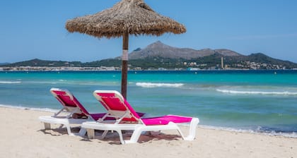 Chalet 'Sa Marina De Port De Alcudia' with Private Terrace, Wi-Fi and Air Conditioning