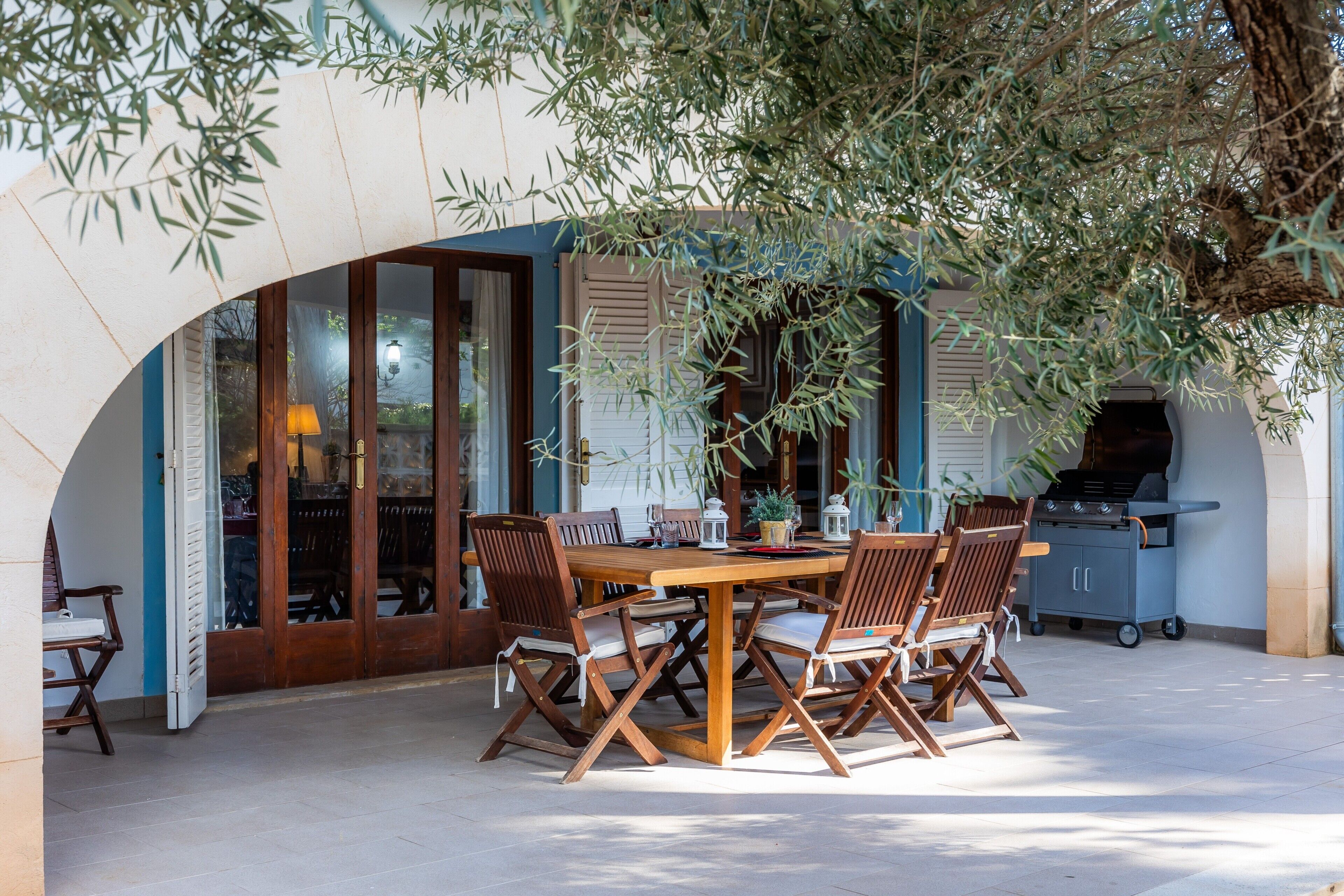 Udendørs spisemuligheder