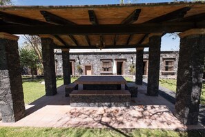 Opções para refeição ao ar livre