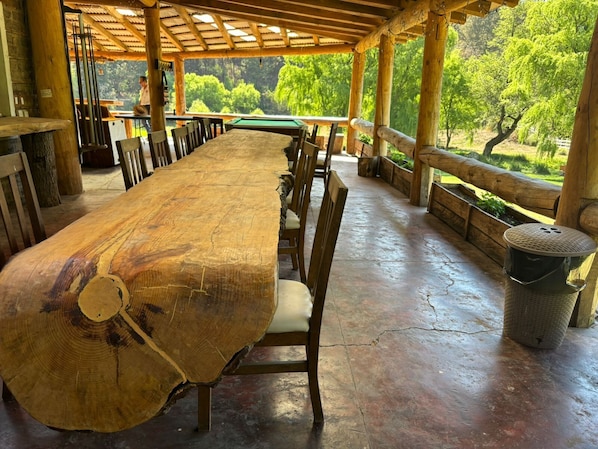 Restaurante al aire libre