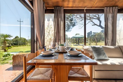 Villa 'Claudia - Calasetta' with Sea View, Wi-Fi and Air Conditioning
