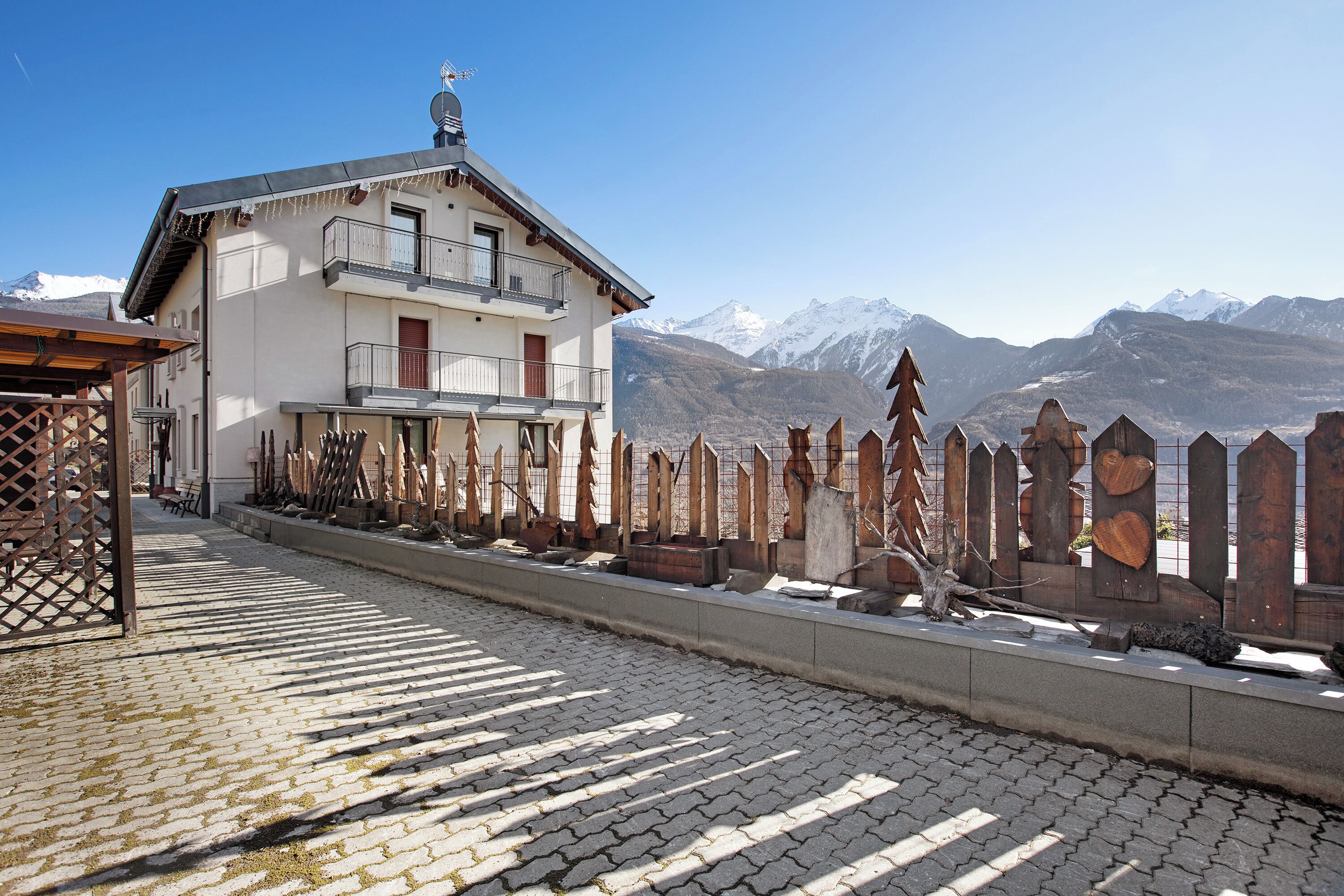 Enceinte de l’hébergement