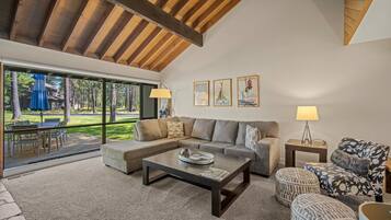 TV connectée, cheminée