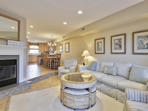 TV, DVD player - Direct Beach Access | Ocean Views | Central (Bethany Beach)