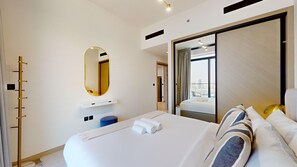 1 Schlafzimmer, Bügeleisen/Bügelbrett, kostenloses WLAN, Bettwäsche