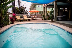 Una piscina climatizada