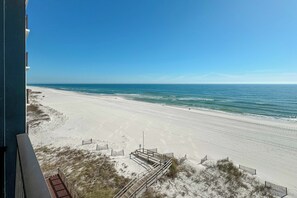 On the beach