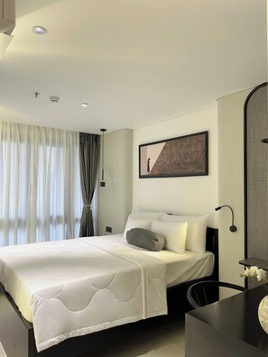 Dobbeltrom – superior | Skrivebord og wi-fi (inkludert)