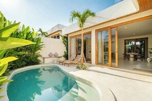 Deluxe Villa, 3 Bedrooms, Patio, Pool View | Private pool