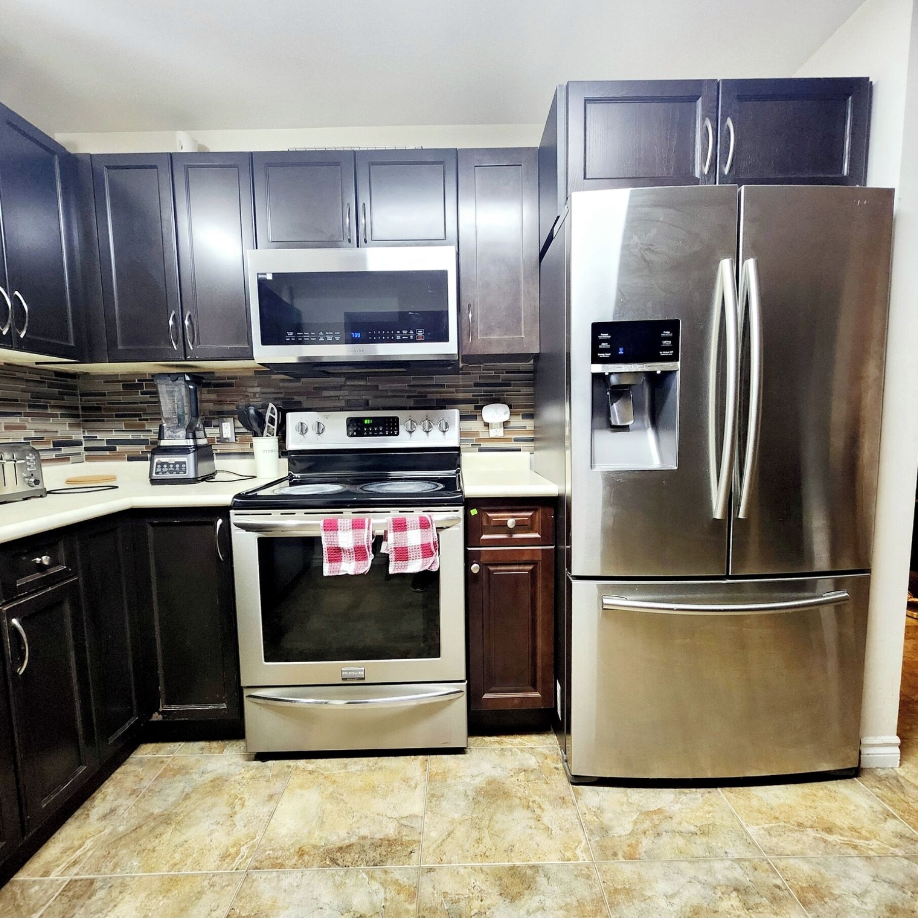 Microwave, oven, stovetop