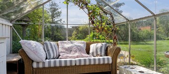 Near beach and golf, with multi-purpose room.