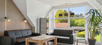 Near beach and golf, with multi-purpose room.