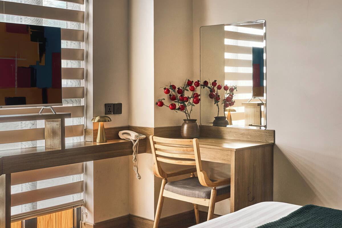 Habitación de lujo doble, bañera de hidromasaje, vistas a la ciudad | Exterior
