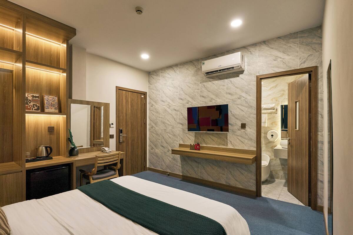 Habitación económica doble | Sábanas de algodón egipcio y ropa de cama de alta calidad
