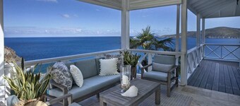 Oceanfront Villa w/ Private Pool near Magen’s Bay