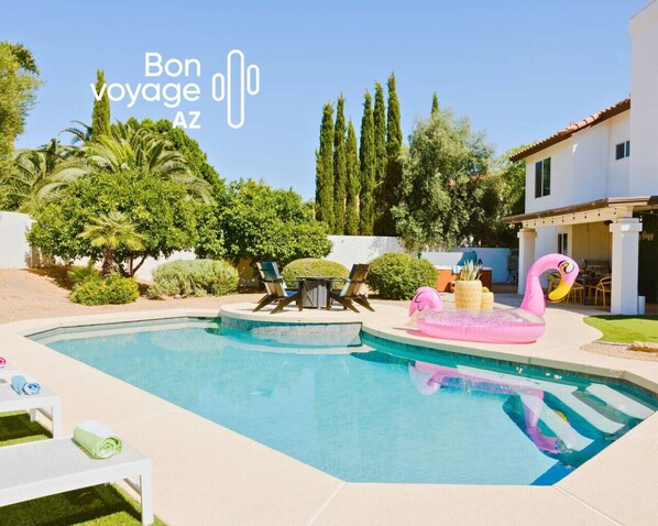 Una piscina climatizada