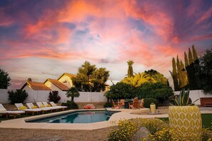 Una piscina climatizada
