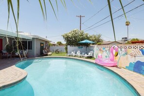 Una piscina climatizada