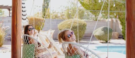 Una piscina climatizada