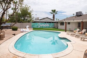 Piscine chauffée