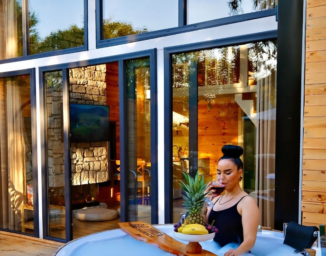 奢華洋房, 私人泳池, 花園景觀 | 按摩浴缸