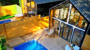 Voorkant van accommodatie