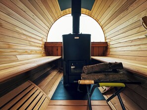 Sauna - Glamping dome tent bathed in the setting sun in Se / Onomichi Hiroshima (Onomichi)