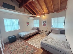 3 chambres, bureau, Wi-Fi gratuit, draps fournis