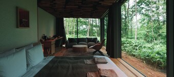 Junior Suite Forest Double Glamping plan with  / Sanjo City Niigata