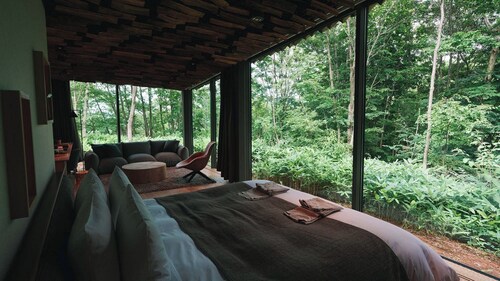 Suite Earth Double with Openair Bath Glamping / Sanjo City Niigata