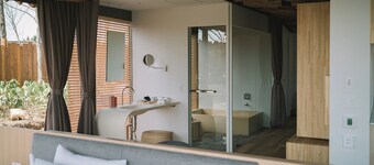 Suite Earth Double with Openair Bath Glamping / Sanjo City Niigata