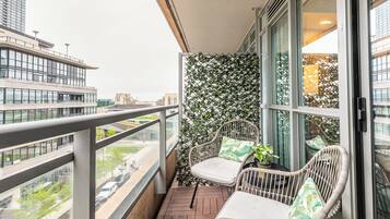 Panorama-lejlighed | Terrasse/gårdhave