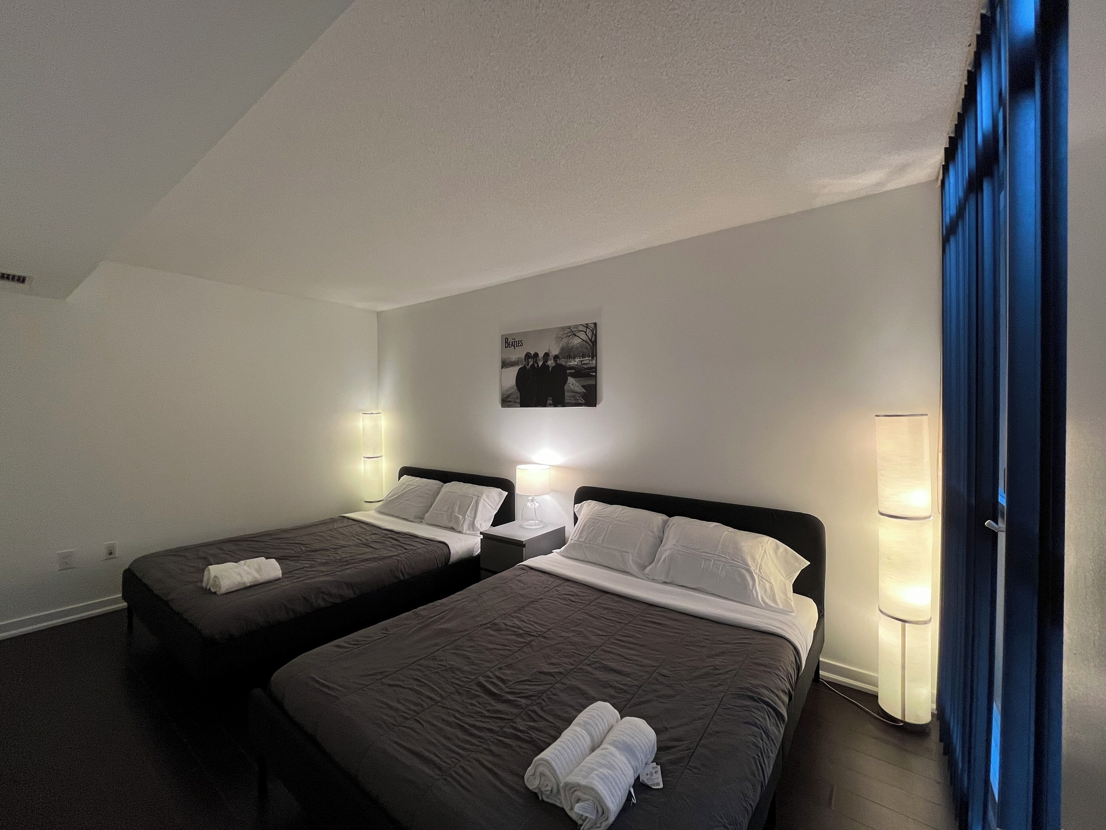 Apartamento presidencial, várias camas, vista para a cidade | Wi-Fi de cortesia, roupa de cama