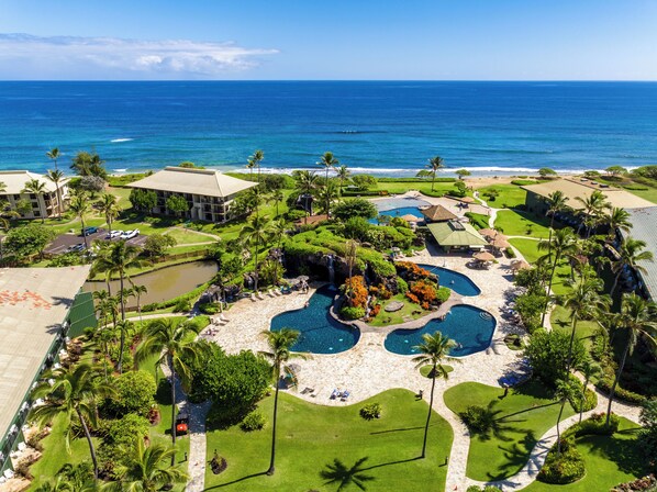 Exterior - Kauai Beach Resort & Spa! Deluxe Ocean View Suite! 4 Spectacular Pools & A/C! (Lihue)