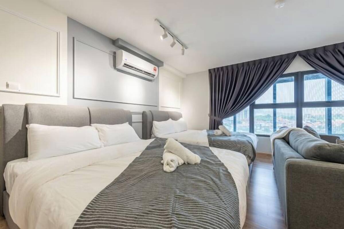2 Schlafzimmer, Bügeleisen/Bügelbrett, kostenloses WLAN