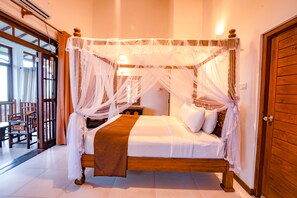 Executive Double Room, Balcony, Sea View | In-room safe, individually furnished, desk, blackout drapes - Scarlet White Resort (Ahungalla)