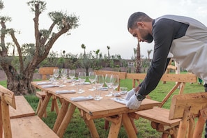 Outdoor dining