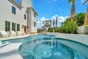 Una piscina climatizada