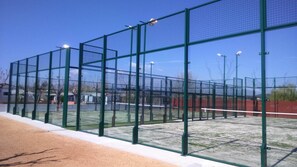 Sport court - Premium Mobile Home With Terrace (Malgrat de Mar)