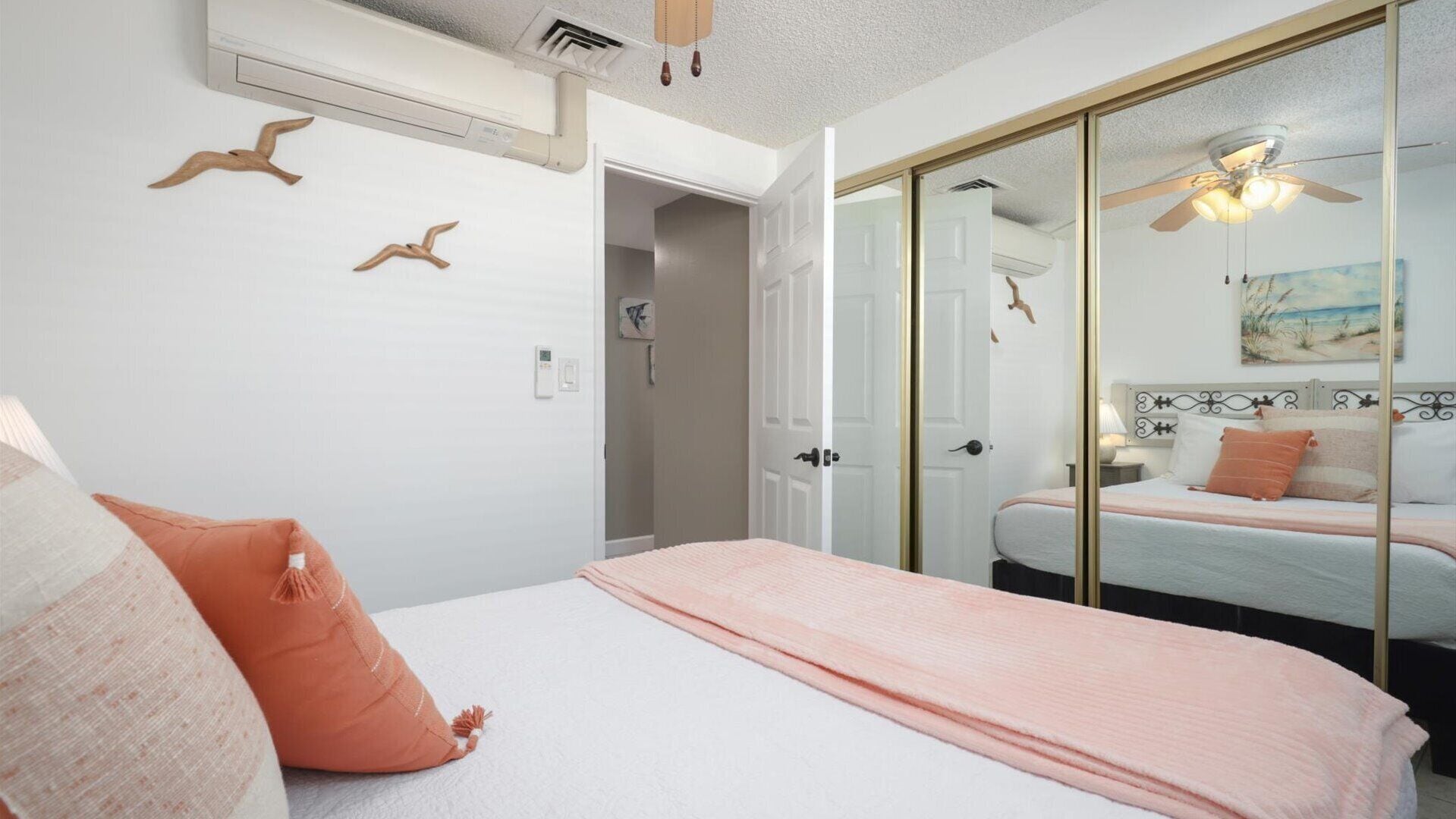 2 bedrooms, iron/ironing board, free WiFi, bed sheets