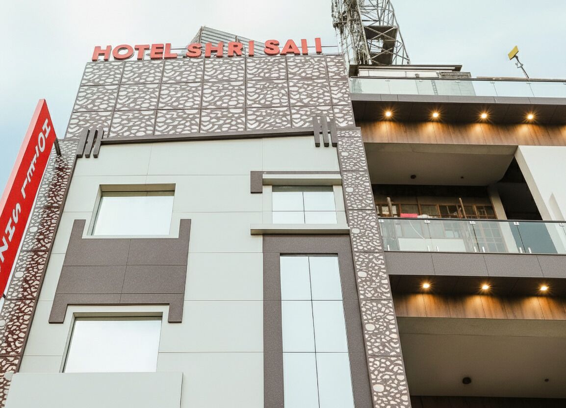 Voorkant van accommodatie