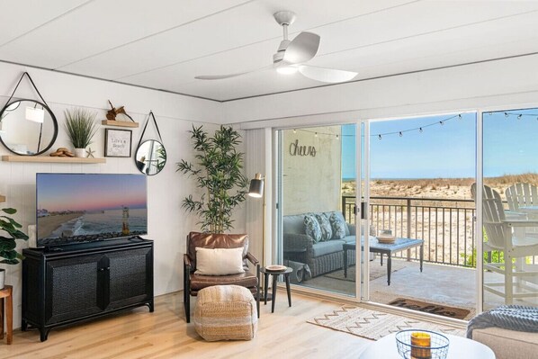 TV - 68th St Oceanfront Condo with Pool (Ocean City)