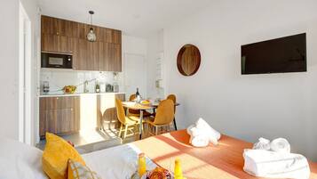 1 Schlafzimmer, Internetzugang, Bettwäsche