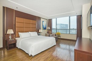 Standard Double Room | Down comforters, free minibar items, in-room safe, desk