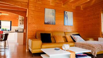 TV, fireplace, DVD player, stereo